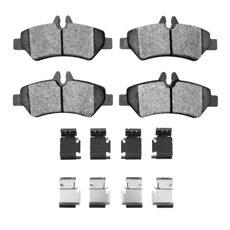 Dodge Sprinter 3500 Brake Pads - Rear - DFC - Semi-Metallic, Heavy Duty - `06-`18