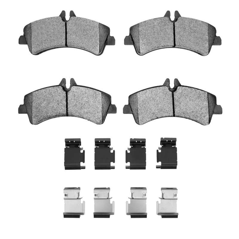 Dodge Sprinter 3500 Brake Pads - Rear - DFC - Heavy Duty Semi-Metallic - `06-`18