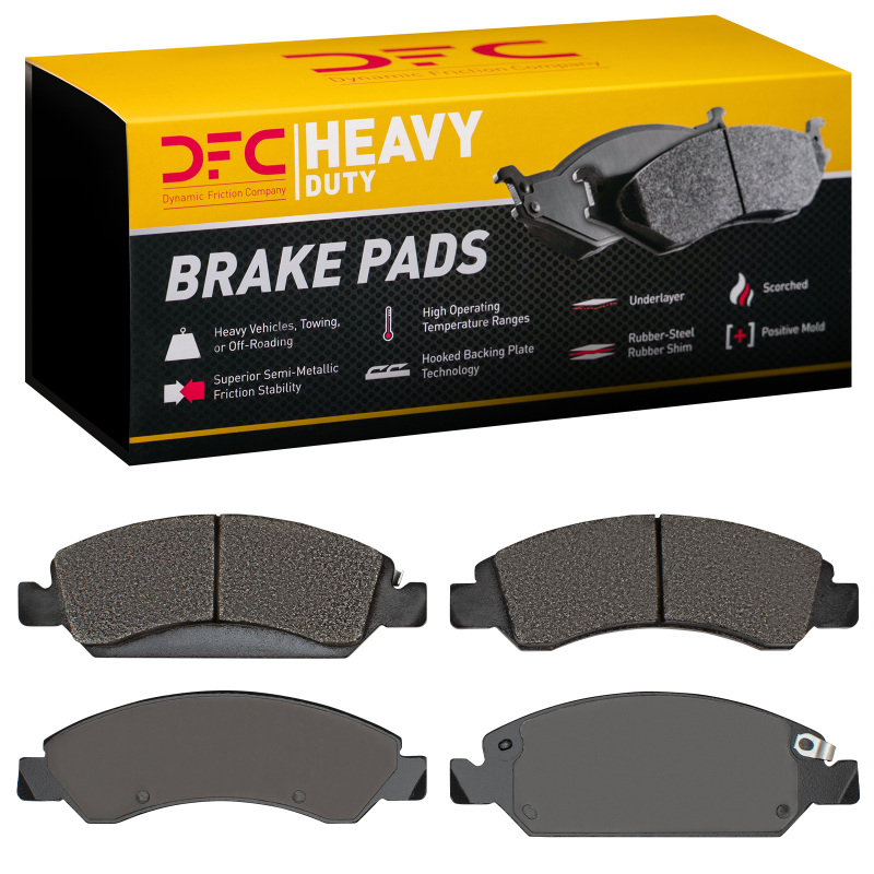 Cadillac XTS Brake Pads (1) - Front - DFC - Semi Metallic, Heavy Duty - `05-`20