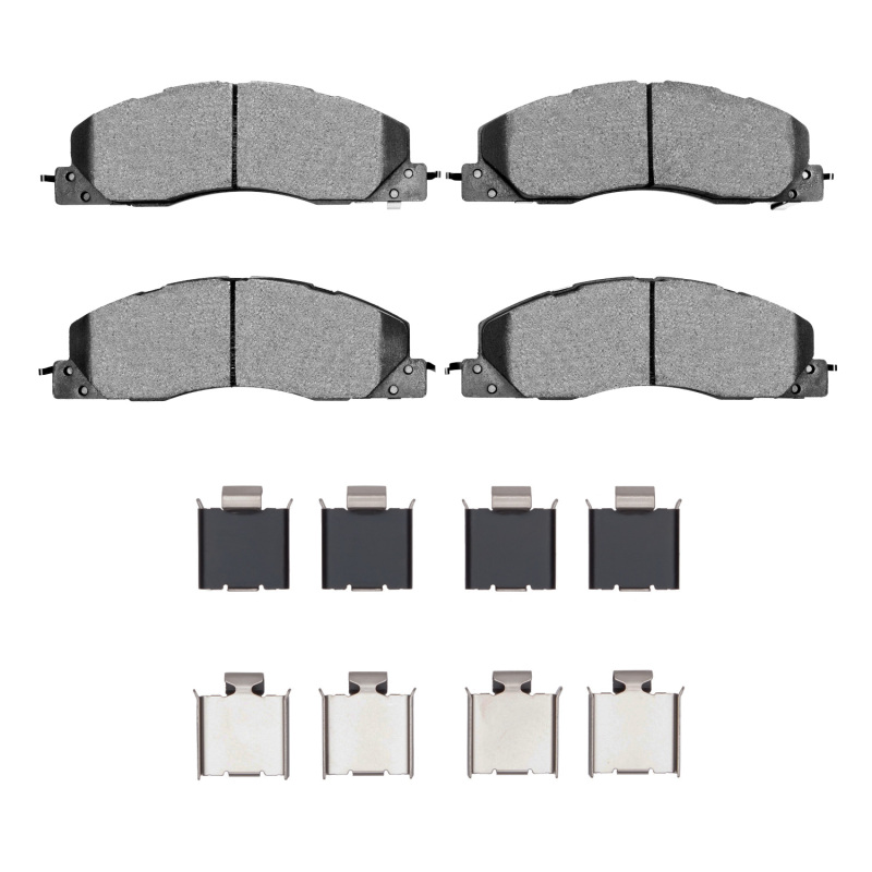 Dodge Ram 3500 Brake Pads - Front - DFC - Heavy Duty - `09-`18