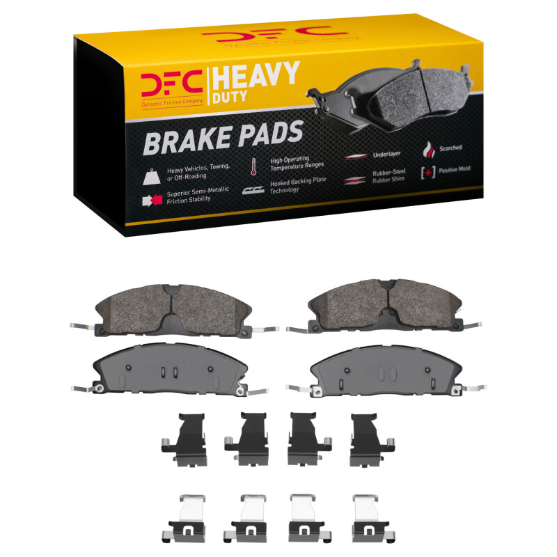 Ford Taurus SHO Brake Pads - Front - DFC - Heavy Duty Pads - `13-`19