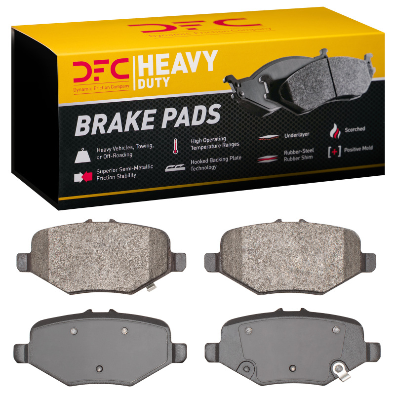 Ford Flex Brake Pads - Rear - DFC - Heavy Duty Semi Metallic - `13-`19