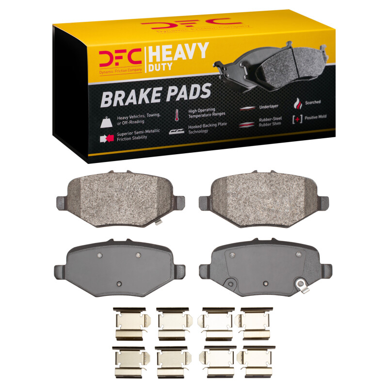 Ford Explorer Brake Pads - Rear - DFC - Heavy Duty - `13-`19