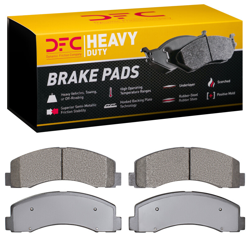 Ford F-150 Brake Pads - Front - DFC - Semi Metallic Heavy Duty - `10-`21