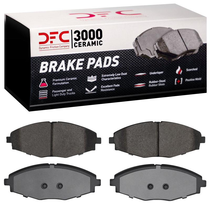 Chevrolet Matiz Brake Pads - Front - DFC - 3000 Ceramic - `11-`15