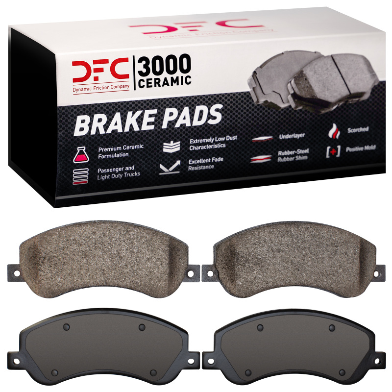 Ford Transit Brake Pads - Front - DFC - 3000 Ceramic - `07-`17