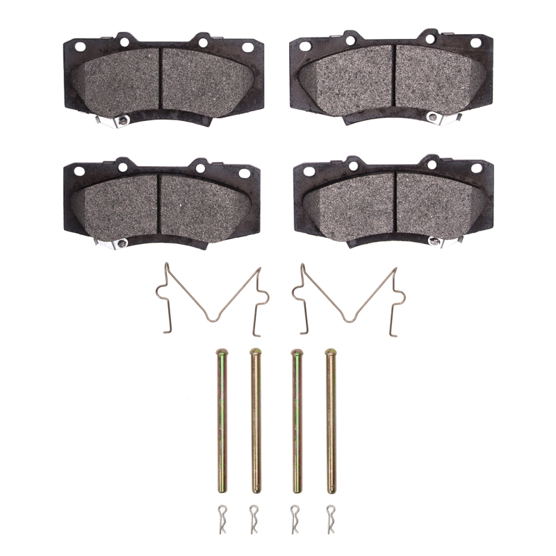 Toyota Hilux Brake Pads - Front - DFC - 3000 Ceramic - `13-`15