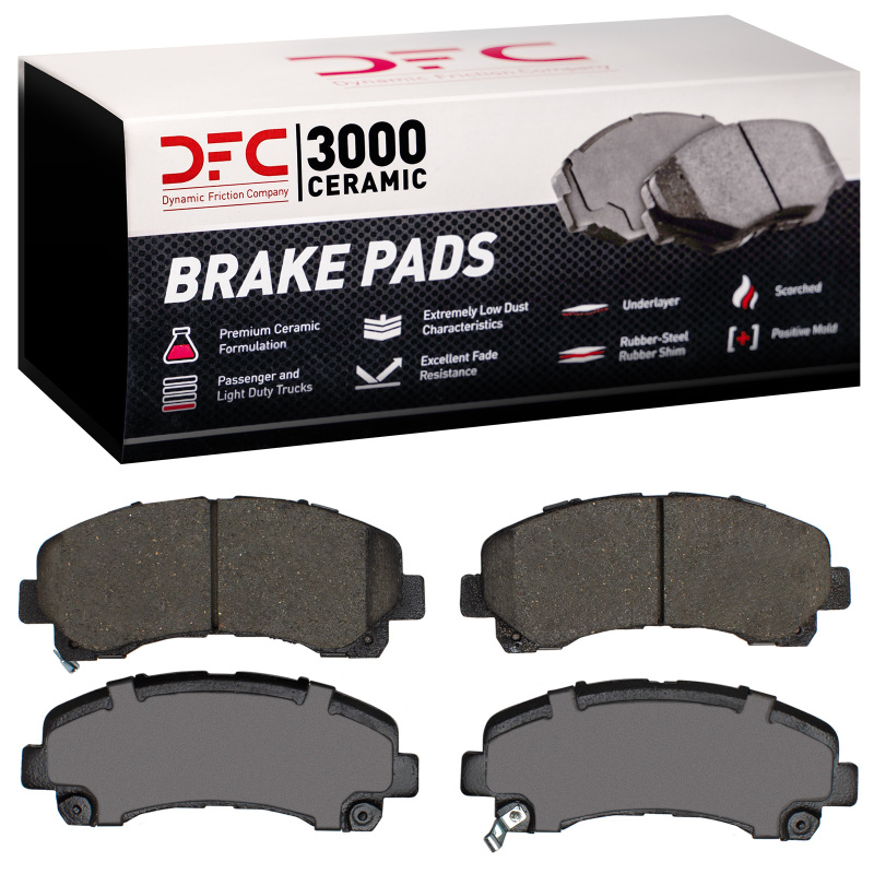 Chevrolet Colorado Brake Pads - Front - DFC - 3000 Ceramic - `12-`25