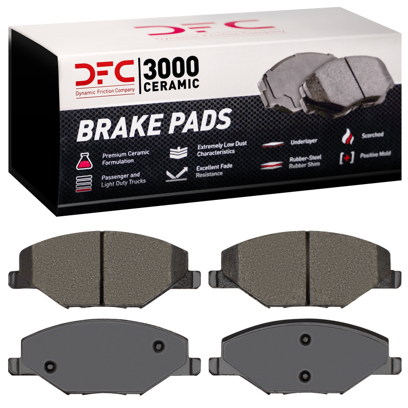 Volkswagen Polo Brake Pads - Front - DFC - 3000 Ceramic - `14-`18