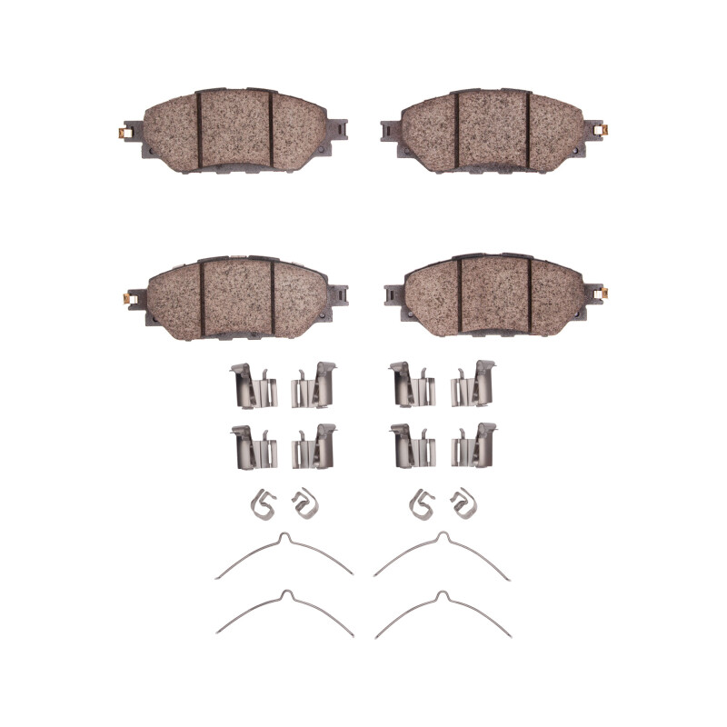 Toyota Hilux Brake Pads - Front - DFC - 3000 Ceramic - `16-`25