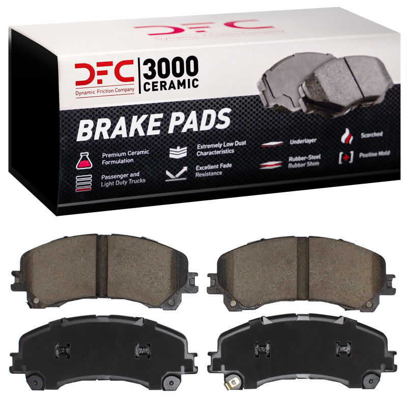 Chevrolet Colorado Brake Pads - Front - DFC - 3000 Ceramic - `16-`18