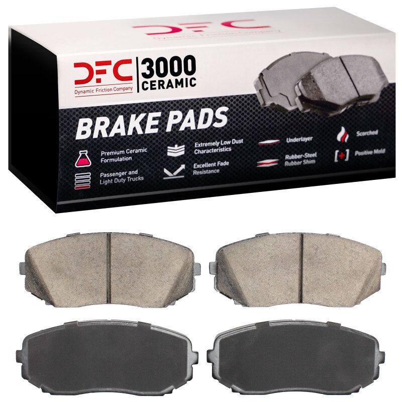 Mitsubishi L200 Brake Pads - Front - DFC - 3000 Ceramic - `18-`24