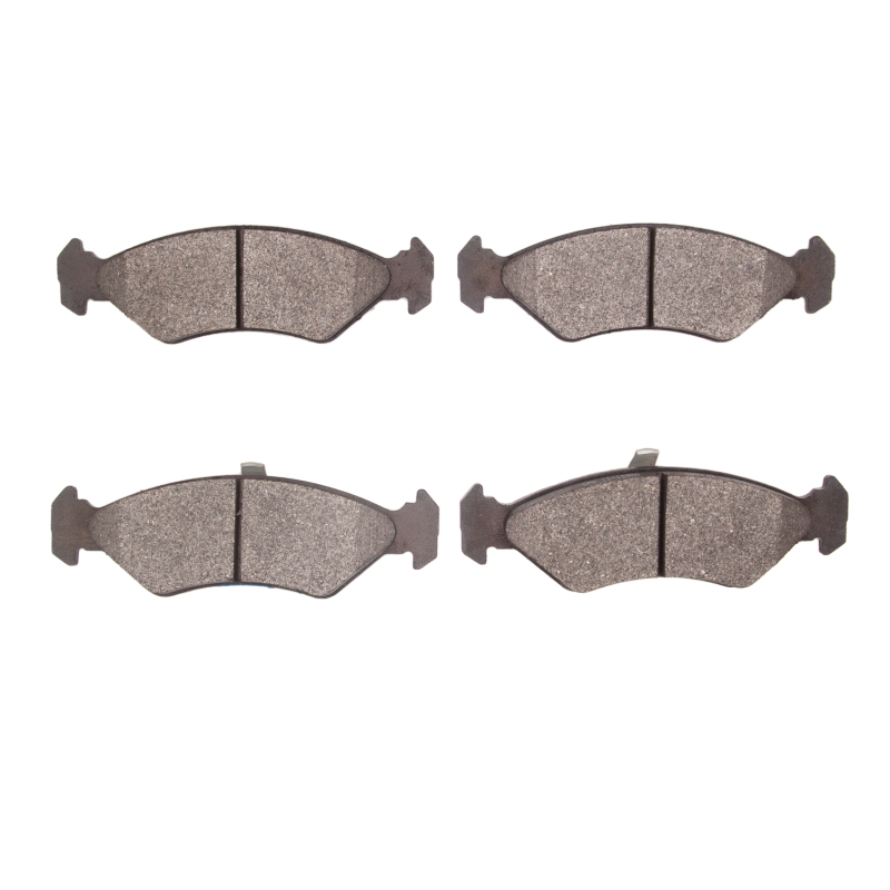 Ford Fiesta Brake Pads - Front - DFC - 3000 Semi-Metallic - `96-`04