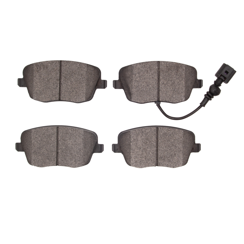 Volkswagen Polo Brake Pads - Front - DFC - 3000 Semi-Metallic - `03-`07