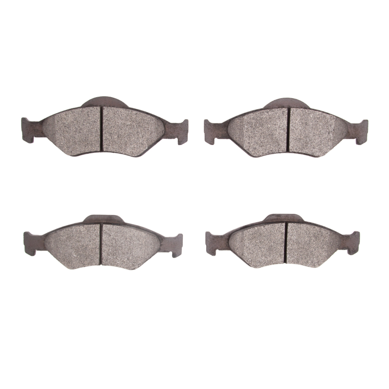 Ford Fiesta Brake Pads - Front - DFC - 3000 Semi-Metallic - `05-`09