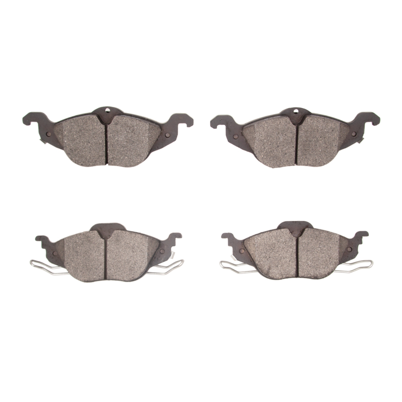Chevrolet Zafira Brake Pads - Front - DFC - 3000 Semi-Metallic - `00-`05