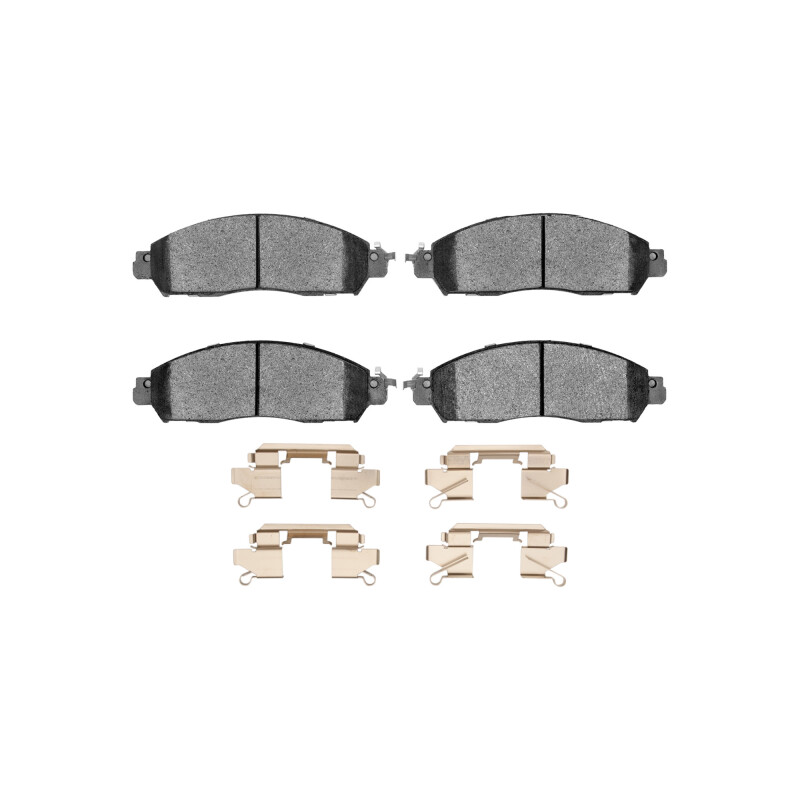 Nissan NP300 Frontier Brake Pads - Front - DFC - 3000 Semi-Metallic - `16-`22