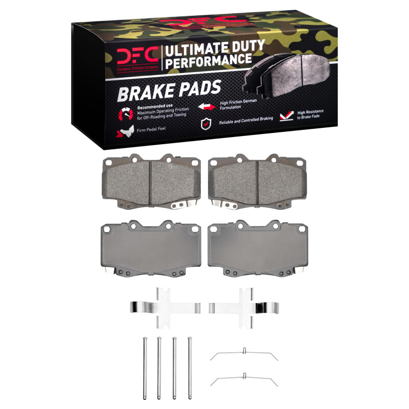 Toyota Tacoma Brake Pads - Front - DFC - Ultimate Duty - `95-`04