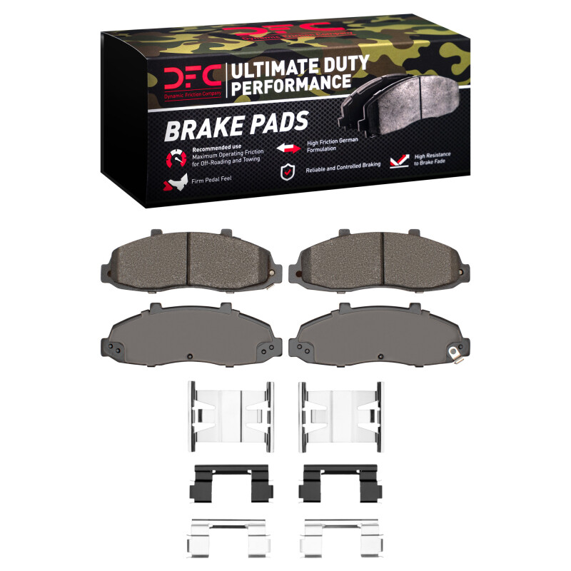 Ford F-150 Brake Pads - Front - DFC - Ultimate Duty - `97-`04