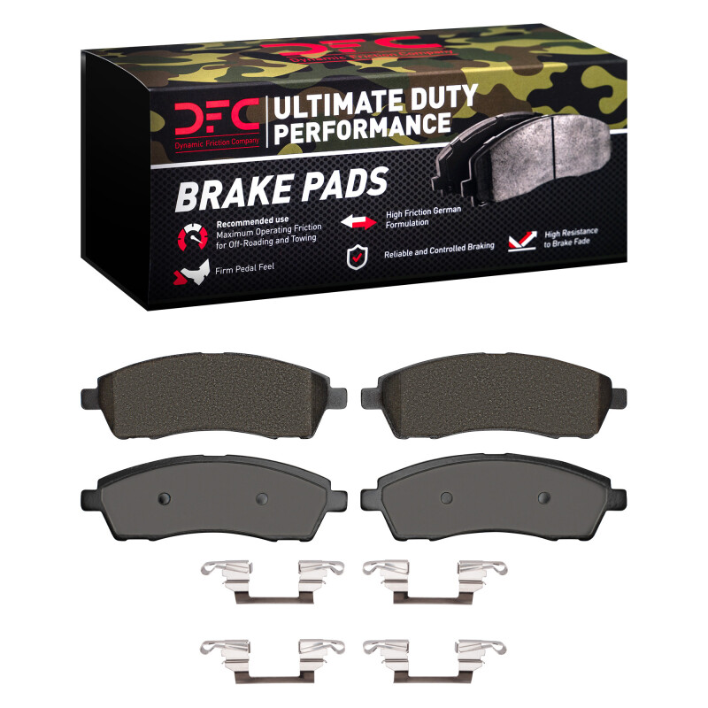 Ford Excursion Brake Pads - Rear - DFC - Ultimate Duty - `99-`05