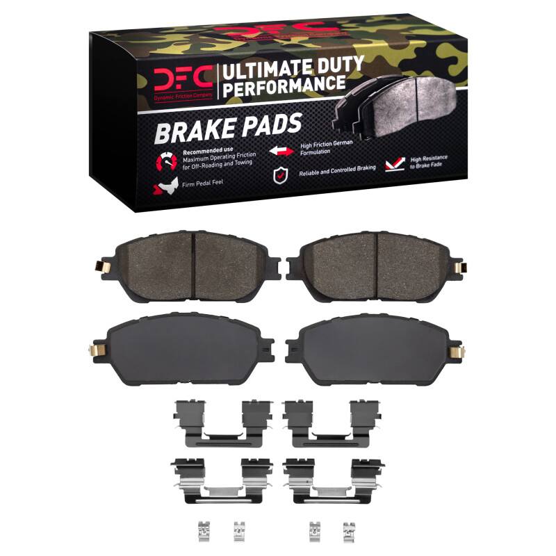 Toyota Tacoma Brake Pads - Front - DFC - Ultimate Duty - `05-`15