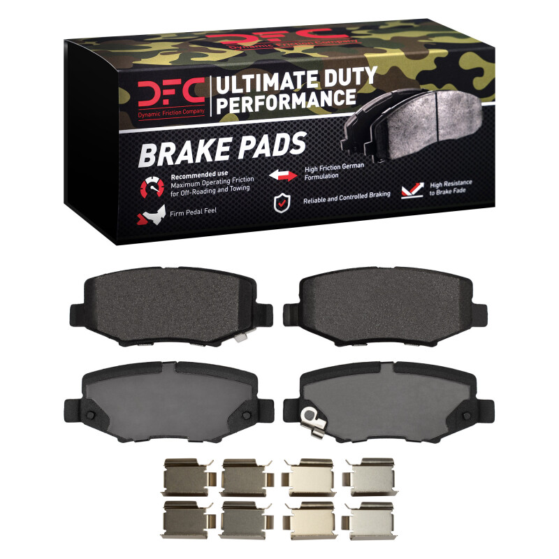 Dodge Nitro Brake Pads - Rear - DFC - Ultimate Duty - `07-`18