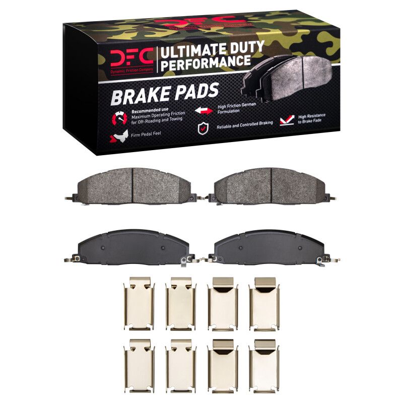 Dodge Ram 3500 Brake Pads - Rear - DFC - Ultimate Duty - `09-`18
