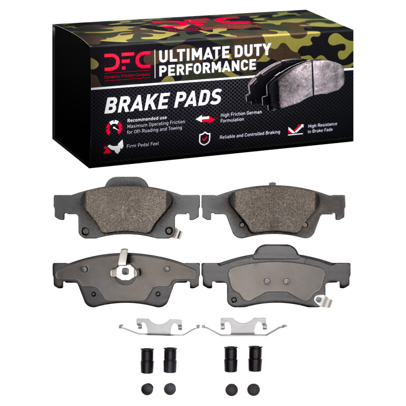 Dodge Durango Brake Pads - Rear - DFC - Ultimate Duty - `11-`25