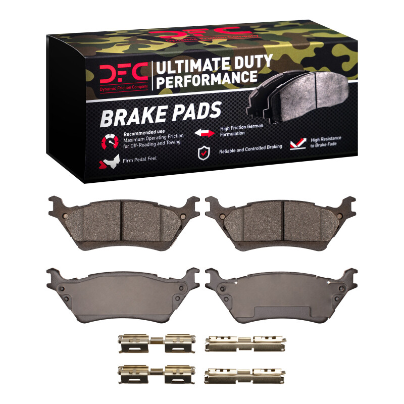 Ford F-150 Brake Pads - Rear - DFC - Ultimate Duty - `12-`20