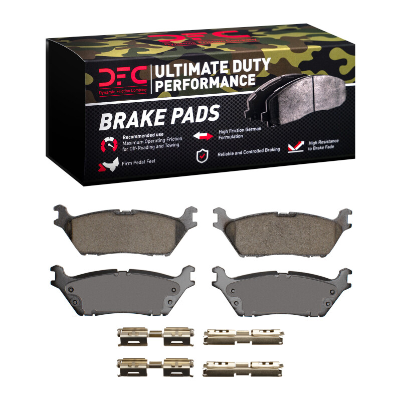 Ford F-150 Brake Pads - Rear - DFC - Ultimate Duty - `15-`21 Ford F-150 Brake Pads - Rear - DFC - Ultimate Duty - `15-`21