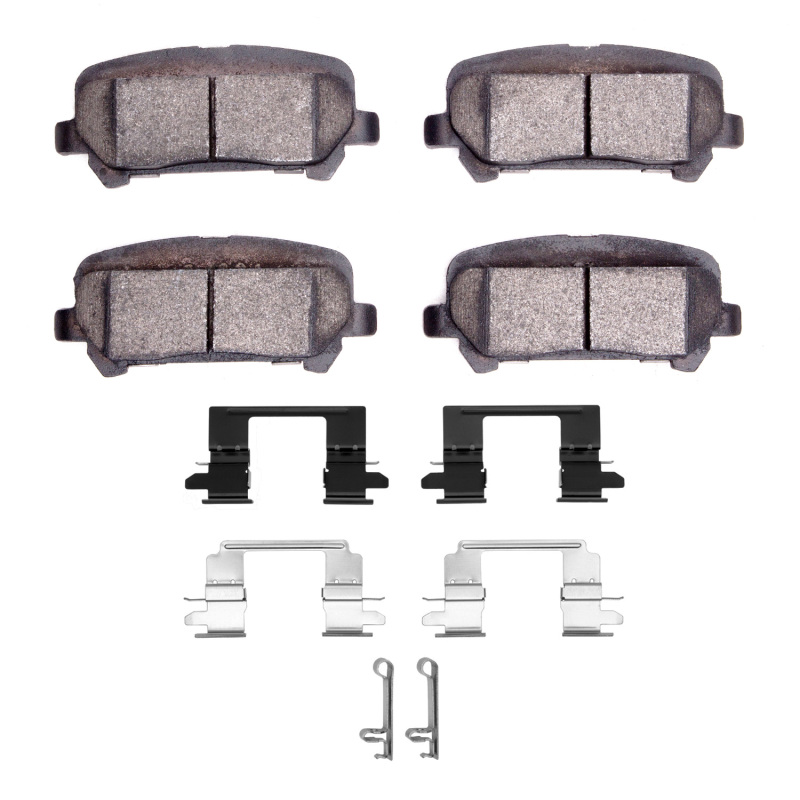 Chevrolet Colorado Brake Pads - Rear - DFC - Ultimate Duty - `15-`20