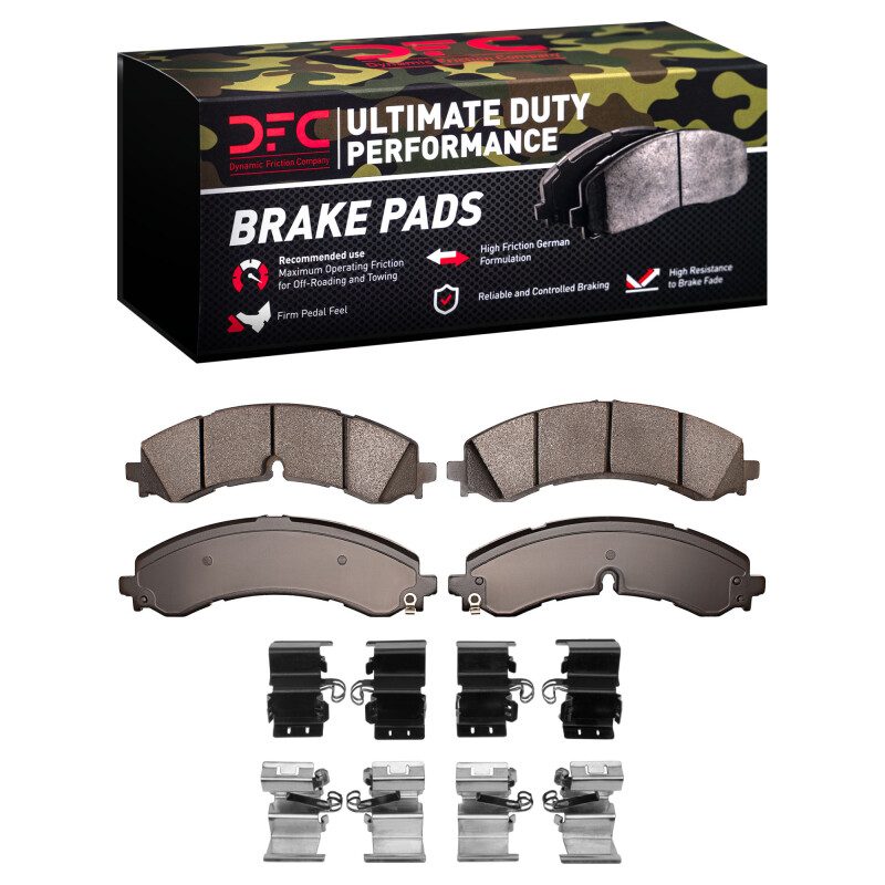 Chevrolet Silverado 2500 HD Brake Pads - Front + Rear - DFC - Ultimate Duty Performance - `20-`25