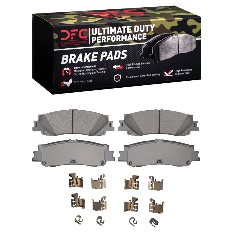 Infiniti QX80 Brake Pads - Rear - DFC - Ultimate Duty Performance - `22-`25