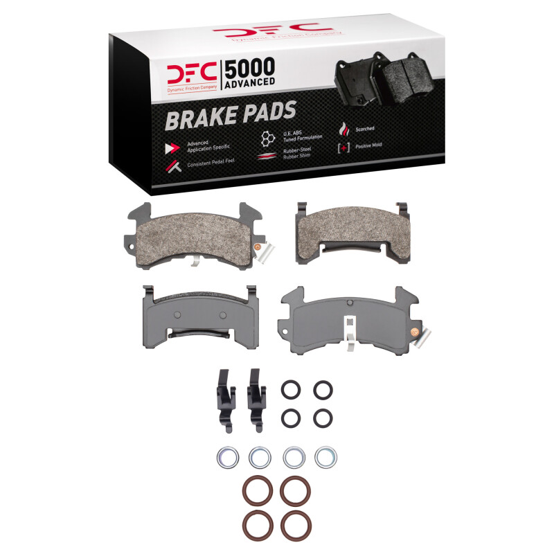 Buick Century Brake Pads - Front - DFC - 5000 Advanced Semi Metallic - `78-`02