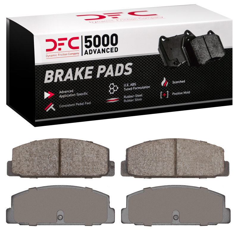 Mazda RX-7 Brake Pads - Rear - DFC - 5000 Advanced Ceramic - `84-`05