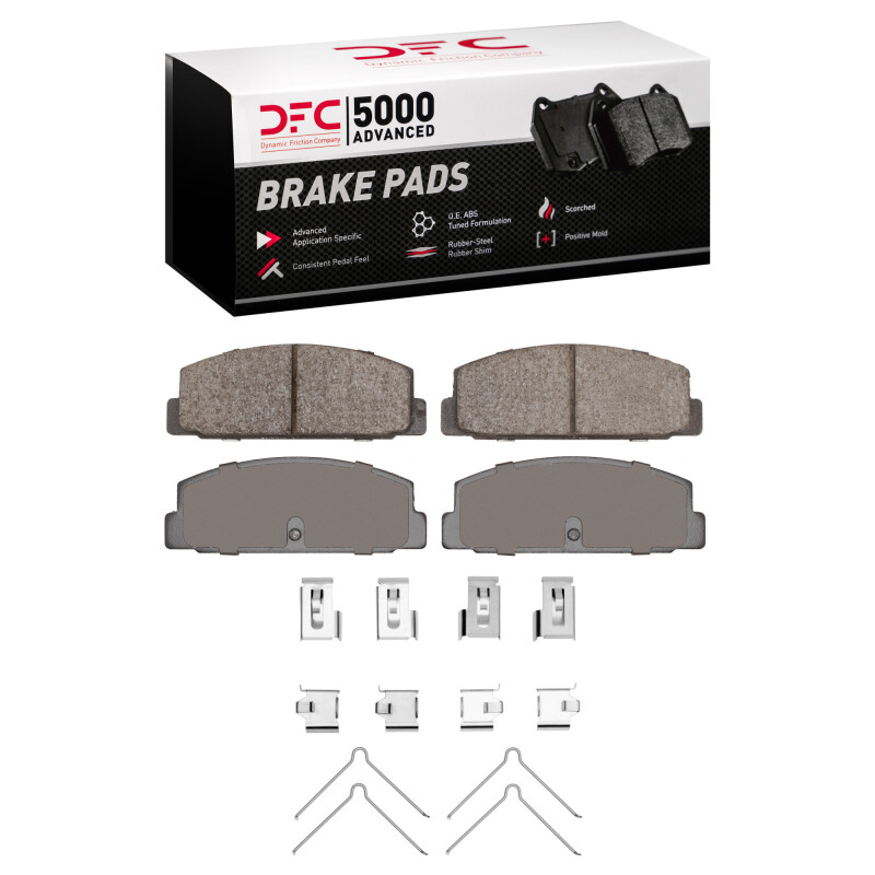 Mazda 6 Brake Pads - Rear - DFC - 5000 Advanced Ceramic - `84-`05