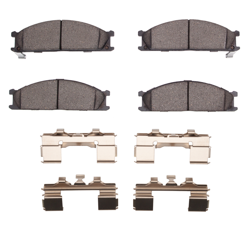 Nissan D21 Hardbody Pickup Brake Pads - Front - DFC - 5000 Advanced Semi Metallic - `85-`15