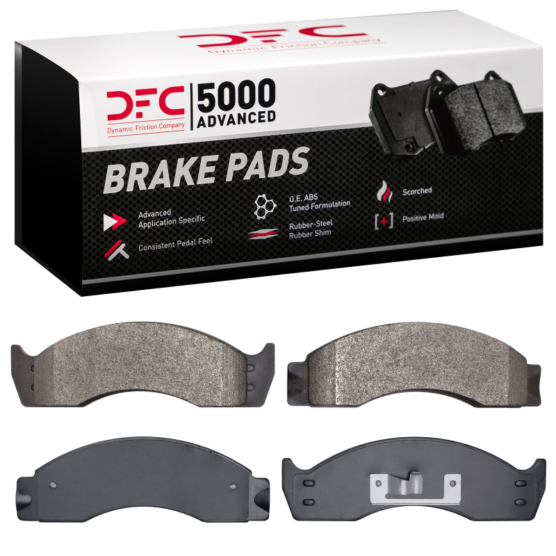 Ford F-59 Commercial Stripped Chassis Brake Pads - Front/Rear - DFC - 5000 Advanced Semi Metallic - `88-`07