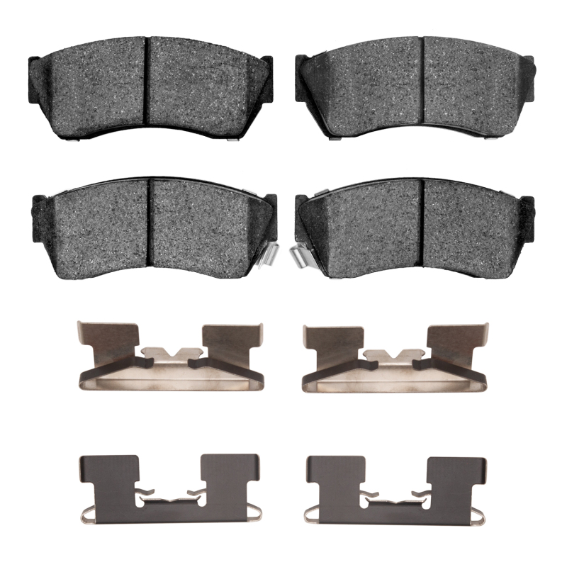 Chevrolet Metro Brake Pads - Front - DFC - 5000 Advanced Semi Metallic - `89-`01