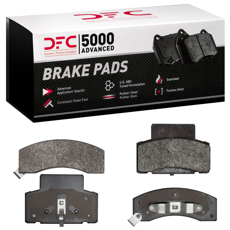 Chevrolet Express 2500 Brake Pads - Front - DFC - 5000 Advanced Semi Met - `90-`02