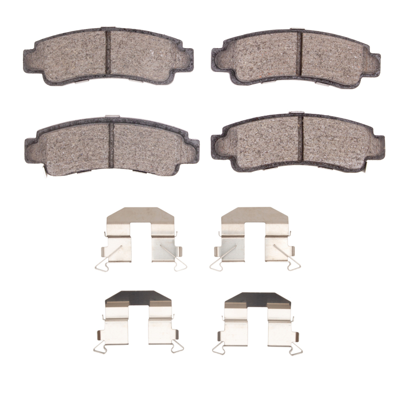 Nissan Sentra Brake Pads - Rear - DFC - 5000 Advanced Ceramic - `91-`06
