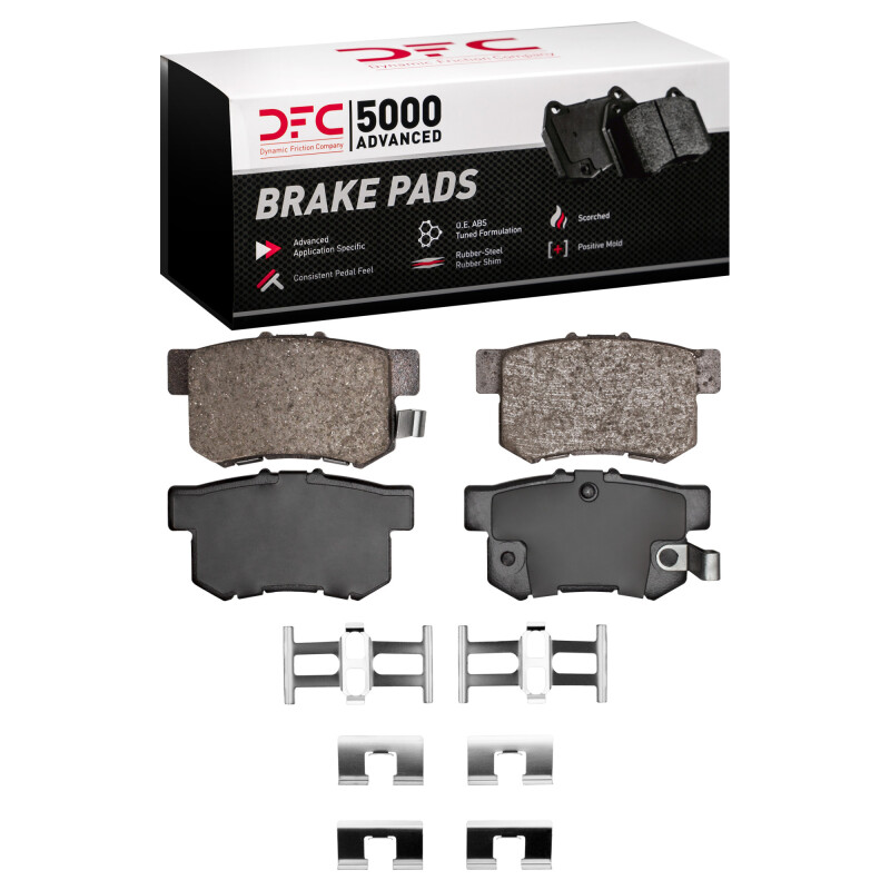 Acura RSX Brake Pads - Rear - DFC - 5000 Advanced Ceramic - `87-`22