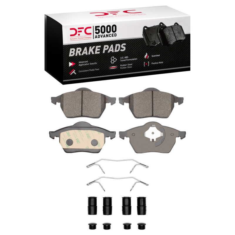 Audi A6 Brake Pads - Front - DFC - 5000 Advanced Low Metallic - `92-`00