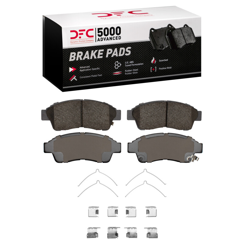Toyota Camry Brake Pads - Front - DFC - 5000 Advanced Ceramic - `97-`01