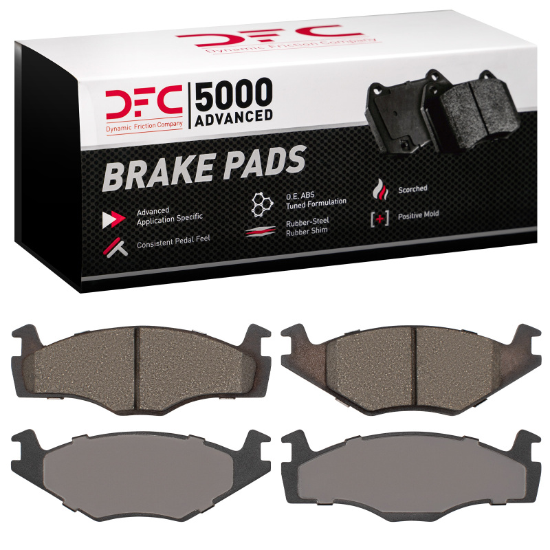 Volkswagen Derby Brake Pads - Front - DFC - 5000 Advanced Low Metallic - `84-`05