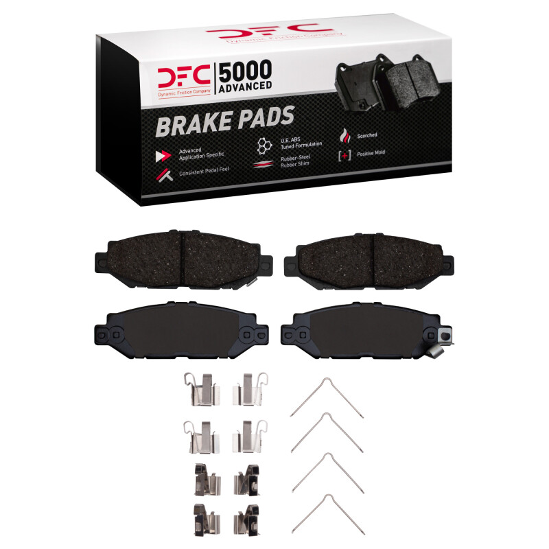 Lexus SC400 Brake Pads - Rear - DFC - 5000 Advanced Ceramic - `92-`00