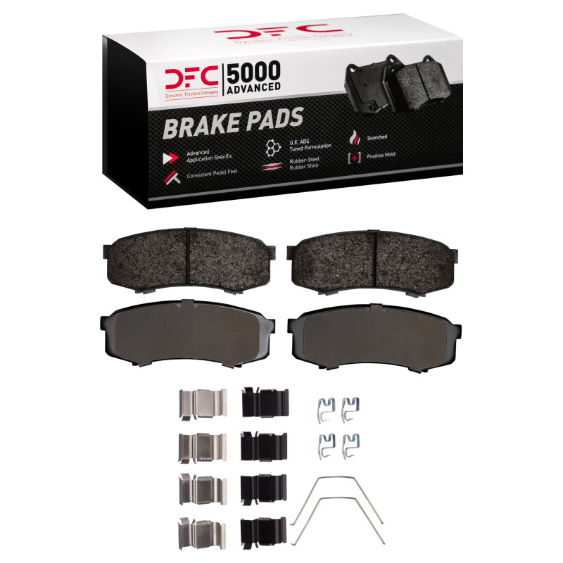 Lexus LX450 Brake Pads - Rear - DFC - 5000 Advanced Ceramic - `93-`02