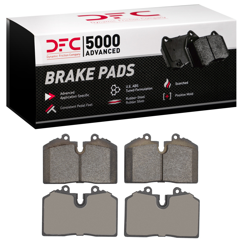 Ferrari 575 M Maranello Brake Pads - Front/Rear - DFC - 5000 Advanced Low Met - `78-`04