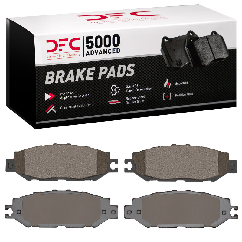 Lexus LS400 Brake Pads - Rear - DFC - 5000 Advanced Ceramic - `93-`00