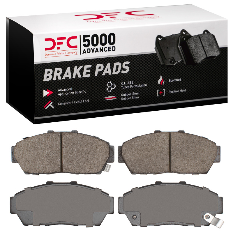 Acura Integra Brake Pads - Front - DFC - 5000 Advanced Ceramic - `93-`01